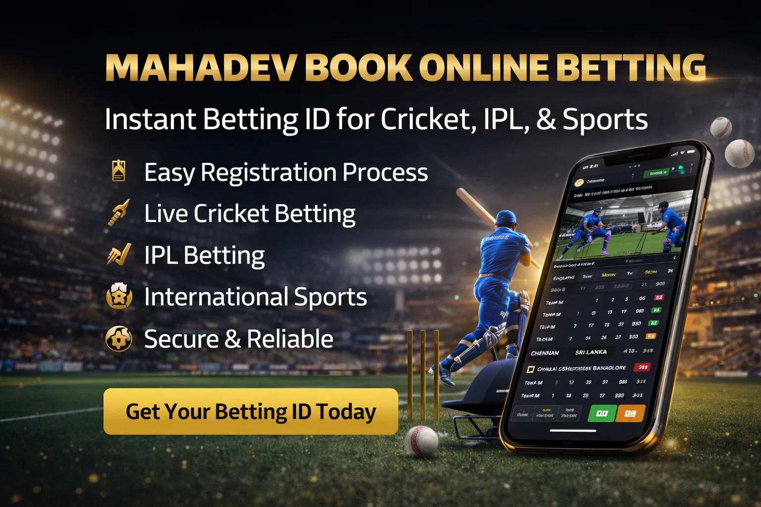 What is Betting ID online cricket betting platform explanation