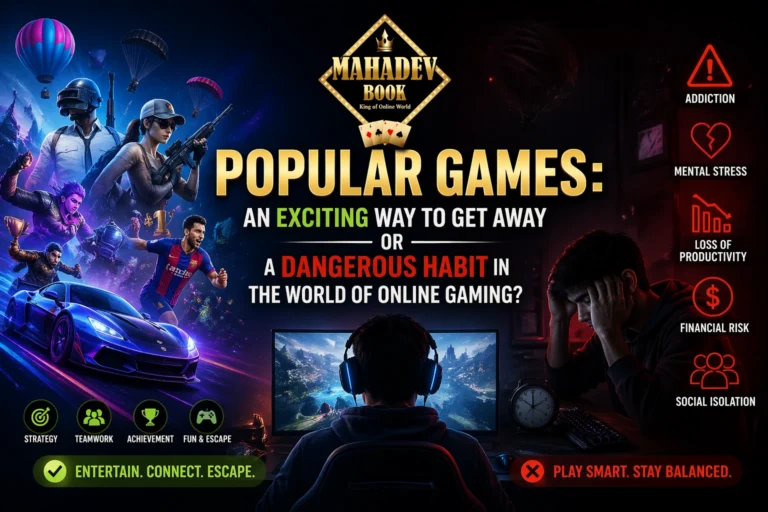 Popular Games: An Exciting Way to Get Away or a Dangerous Habit in the World of Online Gaming?