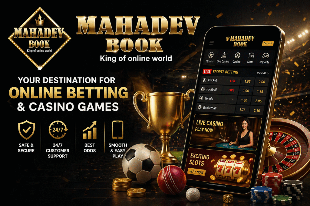  Betting site Mahadev Book online betting and casino platform with sports betting interface