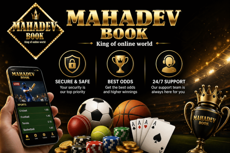 Mahadev Book online betting platform logo with secure betting features